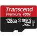 حافظه میکرو اس دی ترنسند مدل 400 ایکس با ظرفیت 128 گیگابایت